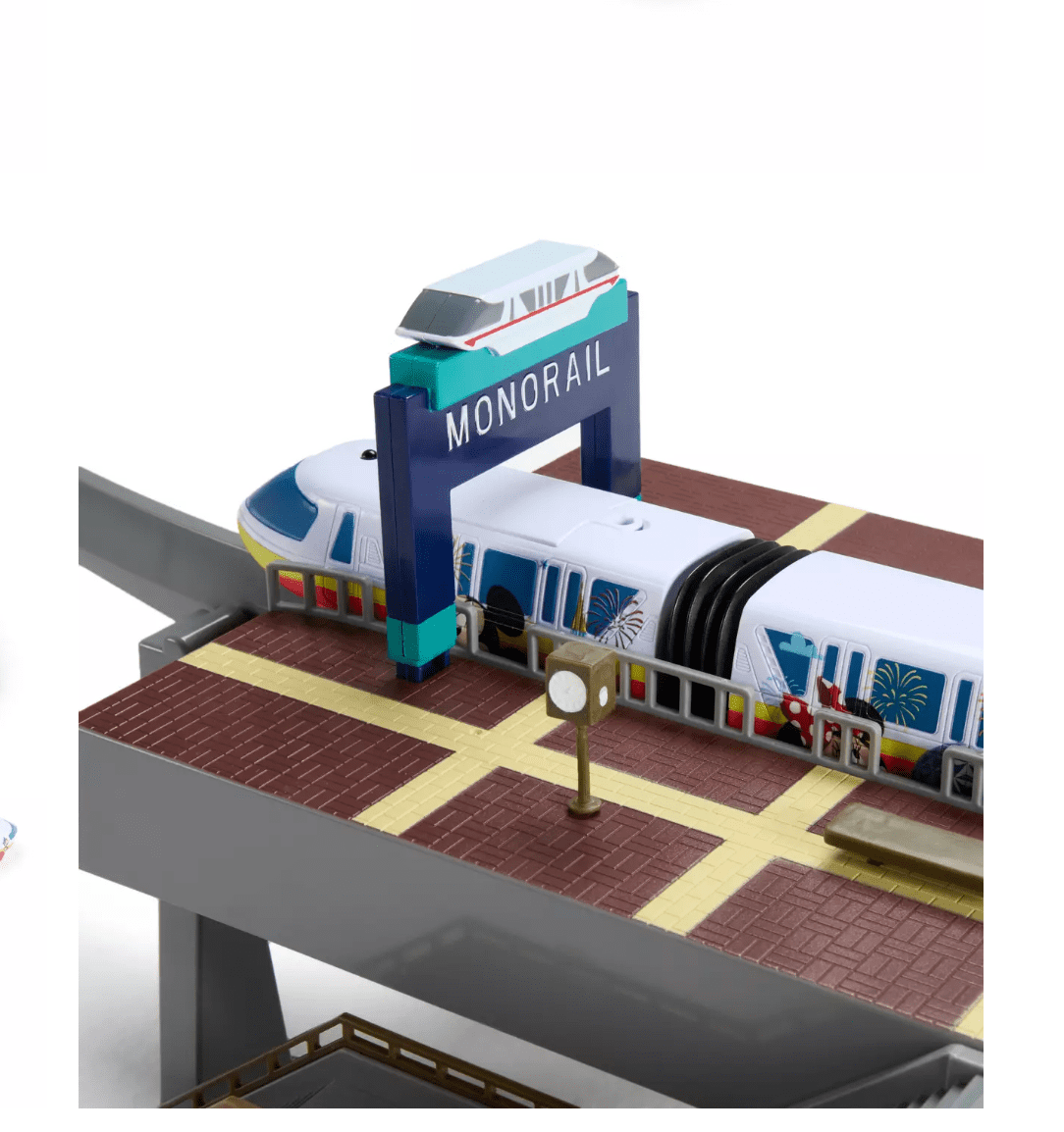 Disney Parks Walt Disney World Resort Train Monorail Play Set Mickey Friends New