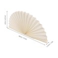 thumbnail image 2 of Paper Fan Decor for Decoration Delicate Paper Fan Wedding Party Decoration, 2 of 5