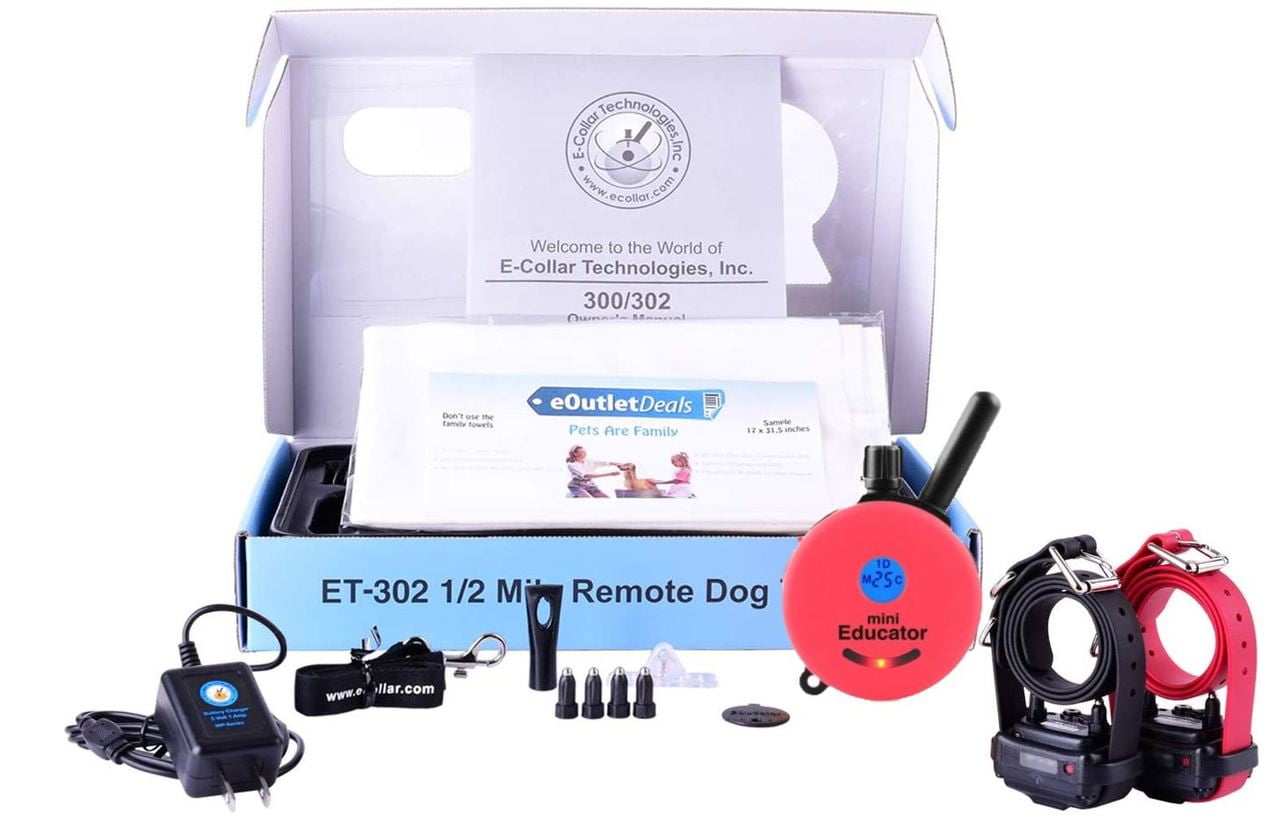 Mini Educator ECollar ET300 / ET302 Dog Training Collar System with