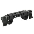 thumbnail image 1 of 15mm Rod Clamp, Corrosion Resistant  CNC 15mm Railblock Rod Clamp Universal Aluminum Alloy  for Camera Shoulder Rig for 15mm DSLR Camera Rig, 1 of 7