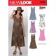 thumbnail image 1 of Patrón de costura New Look 6889 vestidos de mujer talla A (8-10-12-14-16-18), 1 of 4