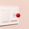 thumbnail image 3 of Minkissy 2pcs Kitchen Drawer Knobs Red Simple Design for Homeowners, 3 of 8