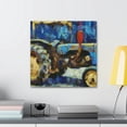 thumbnail image 3 of Tractor Abstraction Expressionism - Canvas, 3 of 10