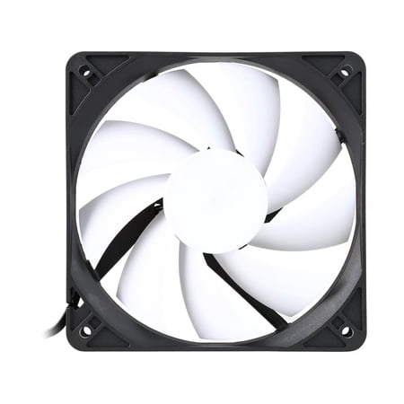 UPC: 0817301013420 | Fractal Design Silent Series R3 120mm Silence Optimized Rifle Bearing Black/White Computer Case Fan