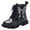 Z1 Black, variant on Kids Winter Boots Resistant Short Boots with Warm Lining Comfortable Casual Shoes for Boys and Girls,Size:4-4.5 Years