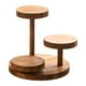 thumbnail image 1 of Soporte de madera para pasteles, soporte de madera para plantas, estante de encimera, soporte multiusos para postres Redondo 18x17cm, 1 of 9