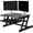 Black, variant on Adjustable Desk Riser Plus, Black