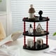 thumbnail image 3 of Organizador de estante de almacenamiento de crema de varios niveles, para tazas, perfumes, cosméticos, maquillaje, libros y decoración del hogar, solución de almacenamiento de estilo moderno para la s, 3 of 6