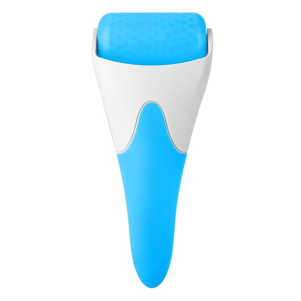 Rodillo De Hielo Masajeador De Mano Antiarrugas Piel De La Cara Cuerpo Suave Dispositivo De Masaje Fresco Azul Monstrate CE001863-00