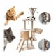 thumbnail image 1 of Juego Xtellar Árbol Para Gatos Con Cesta Torre Rascador De 140 Cm Color Beige, 1 of 4