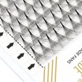 thumbnail image 1 of RUJADE-extensiones de pestañas rusas, Base puntiaguda, voluminosas, finas, estrechas, prefabricadas, maquillaje, 1 of 3