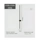 thumbnail image 5 of Lampara Xtellar Arbotante Led Pared Muro 100cm Color Negro, 5 of 5