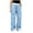 Q33 Sky Blue, variant on Mifsaly Cargo Pants for Girls Uniform Pants Kids High Waisted Relaxed Fit Casual Back to School Bottoms with Multi Pockets Gray,9-10 Years