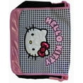 thumbnail image 5 of hello kitty large cloth messenger backpack laptop bag sling - blk wht, 5 of 7