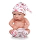 thumbnail image 5 of 2Set Conjunto De Calzoncillos De Manta De Gorro De Para De Muñeca De Bebé Recién Nacido De 26-28 Cm, 5 of 7