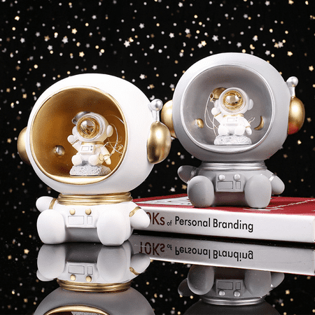 

Astronaut Bedroom Atmosphere Xingx Night Light Astronaut Creative Ornaments Children s Birthday Gifts(2Pcs)