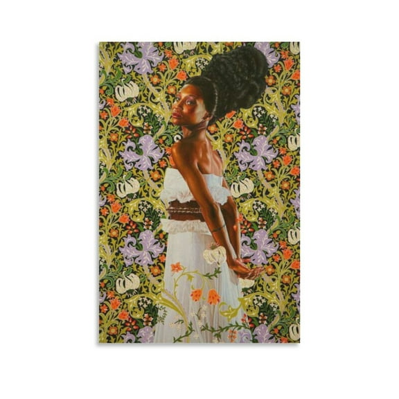 Portrait Painter Kehinde Wiley Painting Art Poster (33) Poster Decorative Painting Canvas Wall Art Living Room Posters Bedroom Painting 20x30inch(50x75cm)