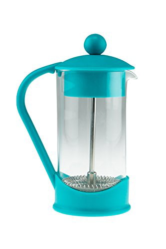 Gourmet 1 Liter Matte Copper French Press Coffee Brewer with S Shaped Design by Clever Chef 