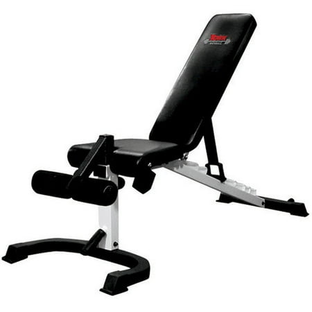 York Barbell Flex Adjustable Utility Bench with Foot Hold-Down