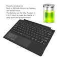 thumbnail image 4 of Portable Keyboard for  Pro 3 4 5 6 7, Ultra Slim Portable Magnetic  Keyboard, Colorful Backlight  Keyboard with Touchpad for Home Office, 4 of 7