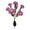 Purple, variant on 1 Pcs Spring Garden Lights Solar Flower Light, Artificial Flower Outdoor Light Decor for Summer Path Yard Walkway Patio Lawn Flower Bed, Cemetery, Memorial Day, Christmas, Mother's Day Gift