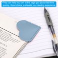 thumbnail image 5 of Uxcell Corner Bookmarks Cute Book Marks Paper Page Markers Clip PU Leather Gift for Book Lover, Navy Blue 4 Pack, 5 of 6