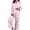Pink, variant on Valentine's Day Pajamas Sets Women Cute Pink Heart Print Pjs Sets Shirt Top Pants 2 Piece Sets Sleepwear Pink L