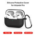 thumbnail image 1 of Kuymtek Funda protectora para auriculares Airpods Pro compatible con Bluetooth (negro), 1 of 5