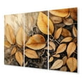 thumbnail image 2 of Designart "Earthy Foliage Balance II" Floral Metal Wall Décor Set, 2 of 5