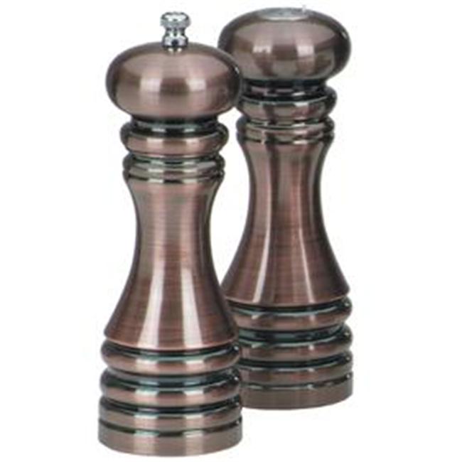 Chef Specialties 90070 7 Inch Burnished Pepper Mill And Salt