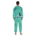 thumbnail image 4 of FORMRS Onesies Pajama for Adults Unisex Hoodie Winter Jumpsuit One Piece Sleepwear, Sizes S-2XL, Green Cat, 4 of 7