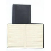 Scully Leather Soft Plonge Ruled Journal Black