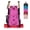 Rose, variant on 45l Hiking Backpack Lightweight Foldable  Waterproof Camping With Rain Cover & Pole Mat Carrying System Water Resistant Daypack For Trekking Travel Men Women Pink