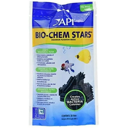 UPC: 0017163017318 | API Bio-Chem Stars Filtration Media 20CT
