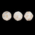 thumbnail image 1 of Multi Sided Dice Set Board Game Dungeons D&D Sets Bar RPG Games Role Play Bar Toys White, 1 of 8