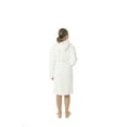 thumbnail image 3 of BC BARE COTTON Kids Microfiber Fleece Hooded Robe - Girls - White - Xlarge, 3 of 5
