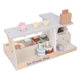 thumbnail image 2 of Wooden Ice Cream Toy, Ice Cream Toy Play Store Spoon  For Home Use, 2 of 8