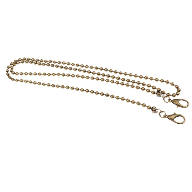 Cruzado para El Cuerpo, Correa de Cadena, de Mano, de Hombro, Cadena DIY, Reempzo de 120 Cm Bronce BLESIY Cadena de reemplazo del monedero