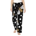 thumbnail image 1 of Balery Honey Bees at Night Pantalones de pijama para mujer, pijamas ultraligeros, pantalones de estar por casa-3X-Large, 1 of 6