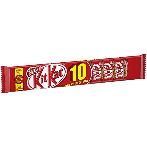 Kit Kat Nestl Kitkat Treat Size, Milk Chocolate Wafer Bars, 10-Pack ...