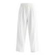 thumbnail image 5 of Ceisia Men's Relaxed Wide-leg Vacation-style Gift Linen Casual Pants Breathable Leather Label Decor Multi-Color, 5 of 7