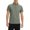 Army Green, variant on Workout Solid Color Shirts for Men Short Sleeve Quarter Zip Athletic Shirts Pullover Lightweight Loose Fit Tops, Stretch Casual Summer Stand Collar Short Sleeve Workout Tee Tops Sky Blue L