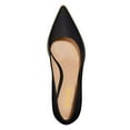 thumbnail image 3 of XYD Women Comfort Kitten Heels Pumps Slip On Pointed Closed Toe Studs Around Formal Office Shoes Size 13.5 Black, 3 of 4