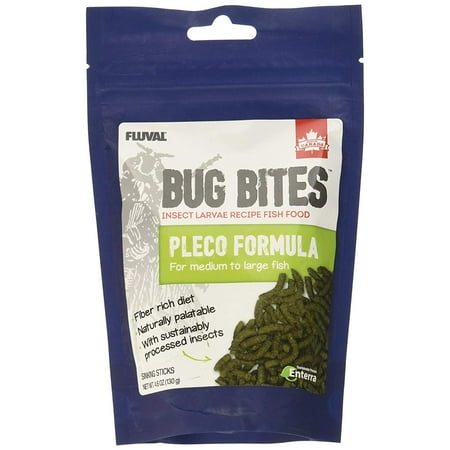 A6587 Bug Bites Bottom Feeder Sticks 4.59 oz, Medium to Large Fish, Contains up to 40%, nutrient-rich Black Soldier Fly Larvae (#1 ingredient) By