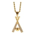 thumbnail image 1 of tredstone Collier en Acier Inoxydable à la Mode pour Hommes S Hip Hop Style Accessoires Pendentif, 1 of 6