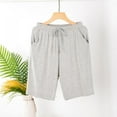 thumbnail image 6 of Wisremt Mens Sleeping Stretch Boxer Shorts Ultra-Soft Lounge Pajama Bottoms with Pockets, 6 of 8