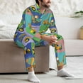 thumbnail image 7 of Sikiie Construction Machinery Mens Pajama Set, Soft Warm Long Sleeve Sleepwear, Cozy Button-Down Pjs for Men-XX-Large, 7 of 7