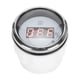 thumbnail image 3 of Indicador de nivel de combustible de 2 pulgadas, pantalla Digital LED, alarma de luz roja inteligente para barco marino, coche, estándar europeo, blanco Jadeshay  A, 3 of 8