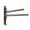 B, variant on SHULIN 180 Degree Rotating Pole Bathroom Towel Rack, Punch Free Space Aluminum Storage Shelf, Multifunctional Wall Mounted Towel Bar with Hooks for Bathroom Washroom Laundry