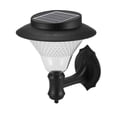thumbnail image 1 of Bewildely Portable 8 LED montado en la pared con energía solar al aire libre valla de jardín lámpara decorativa paisaje luz Iluminación y accesorios blanco Bewildely HA025927-02, 1 of 6